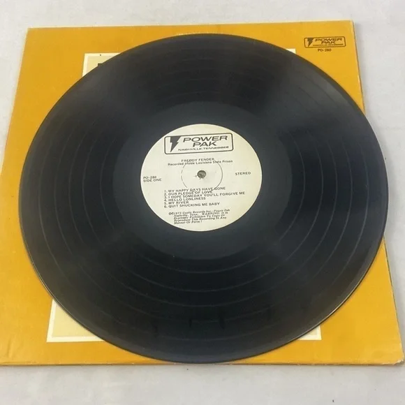 Freddy Fender Recorded Inside Louisiana State Prison Rock N Country Lot LP’s - Picture 7 of 12